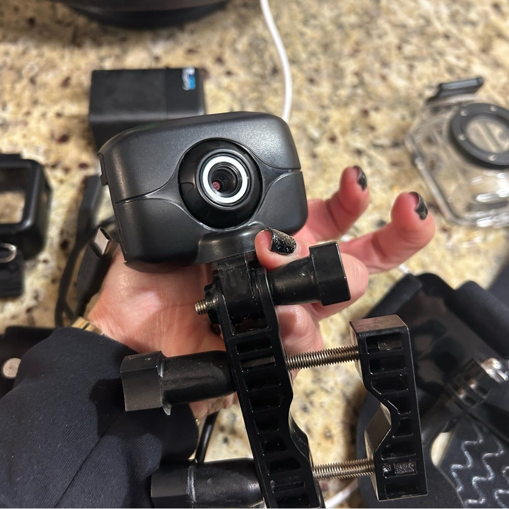 GoPro Black Camera with Mount